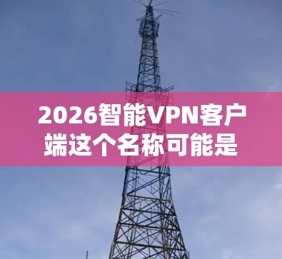 2026智能VPN客户端这个名称可能是某个特定产品的品牌或型号名称。如果你是在寻找一个特定的VPN客户端，建议提供更多的背景信息，以便更好地帮助你找到合适的解决方案